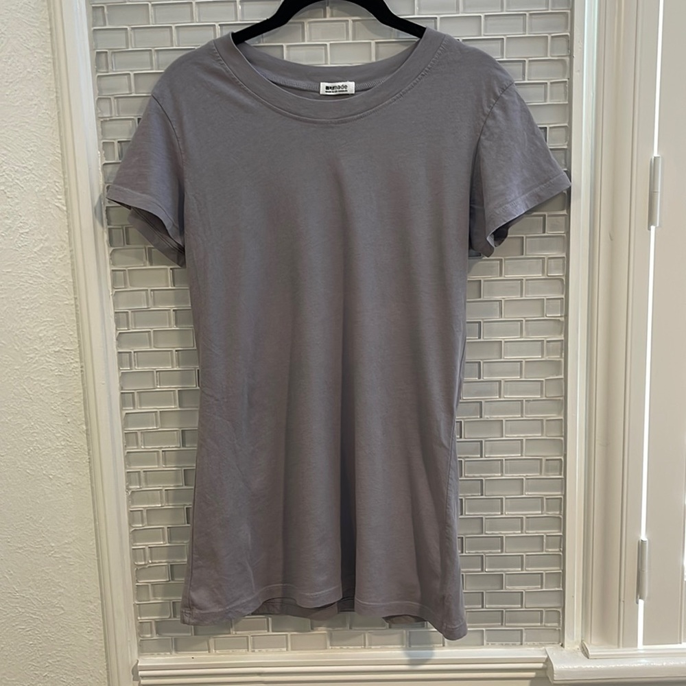 Youth LA Made T Shirt in gray